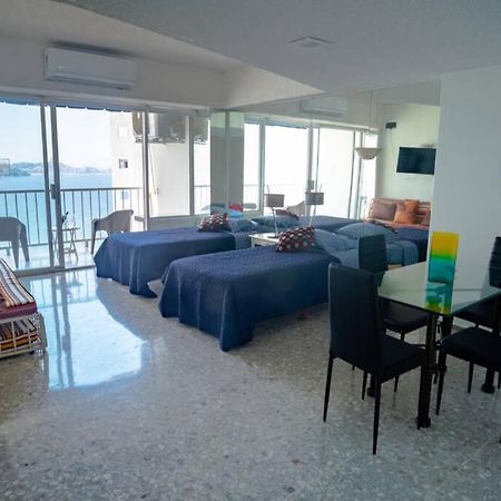 Suite frente al mar en el corazón de Acapulco Exterior foto
